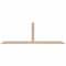 Ekena Millwork Portland Smooth Timber Gable Bracket, Douglas Fir, 84"W x 28"H x 1 1/2"D x 3 1/2"F, 8/12 Pitch GBW084X28X0204POR00SDF - alternate 1